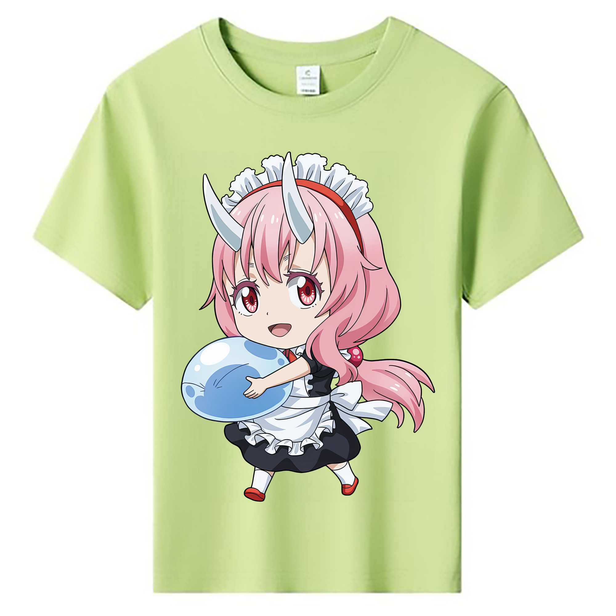 （画像用） 転スラ Regarding Reincarnated to Slime 綿100％キッズTシャツ（フロントプリント）